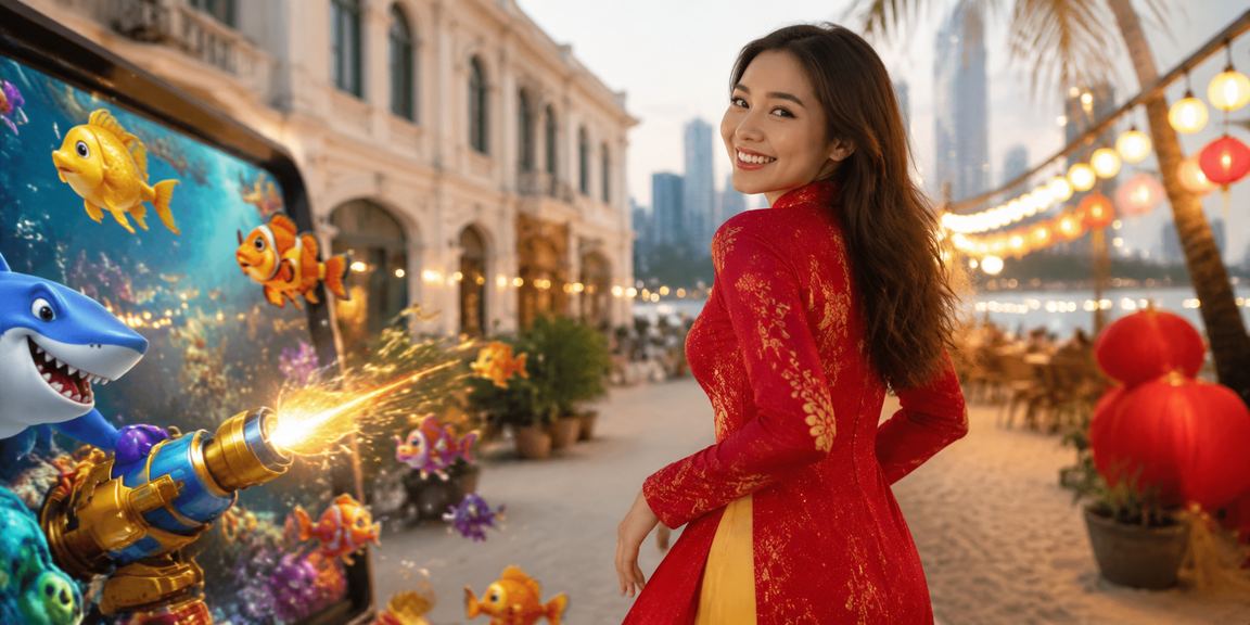 Người chơi tại TP.HCM thử game Bắn Cá trong chương trình khuyến mãi q11