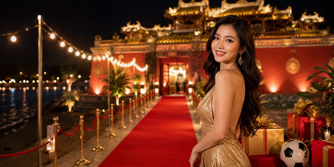 Người dùng tại Huế chơi game Jackpot trên điện thoại gần bờ biển